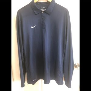Dri fit, long sleeve, Nike polo